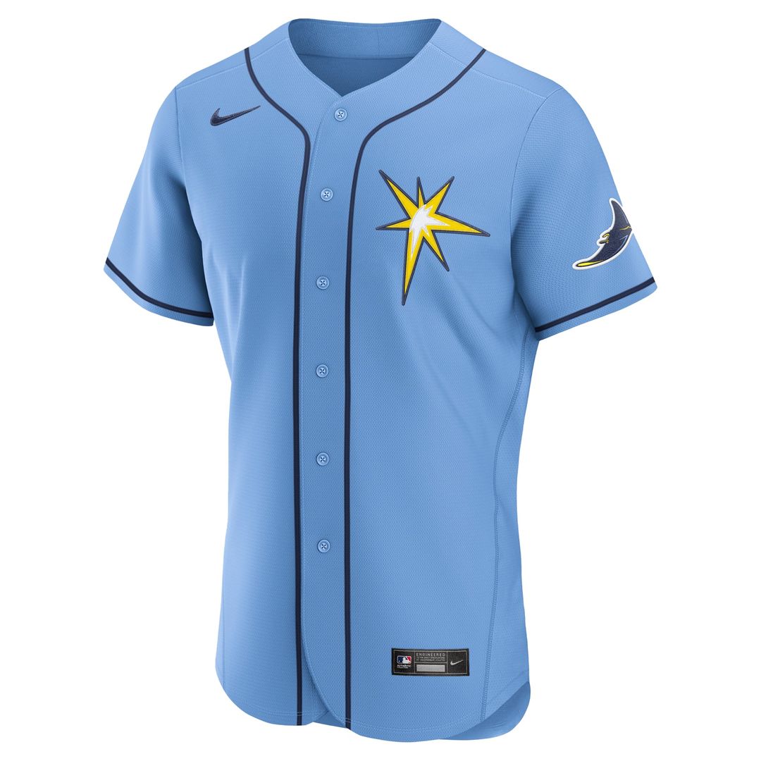 Tampa Bay Rays Alternate Jersey - Light Blue