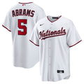 CJ Abrams Washington Nationals Home Jersey - White