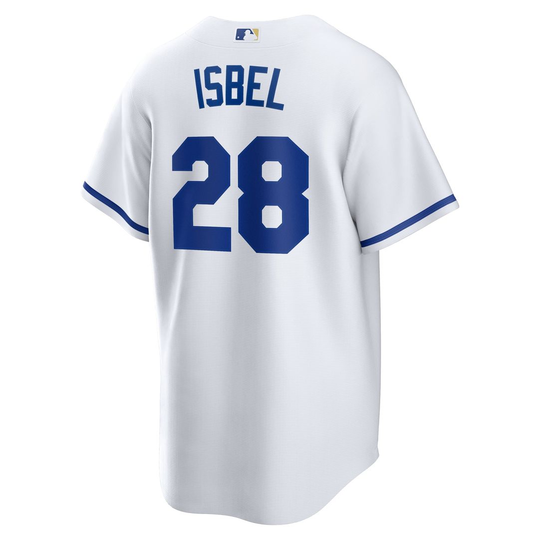 Kyle Isbel Kansas City Royals Home Jersey - White