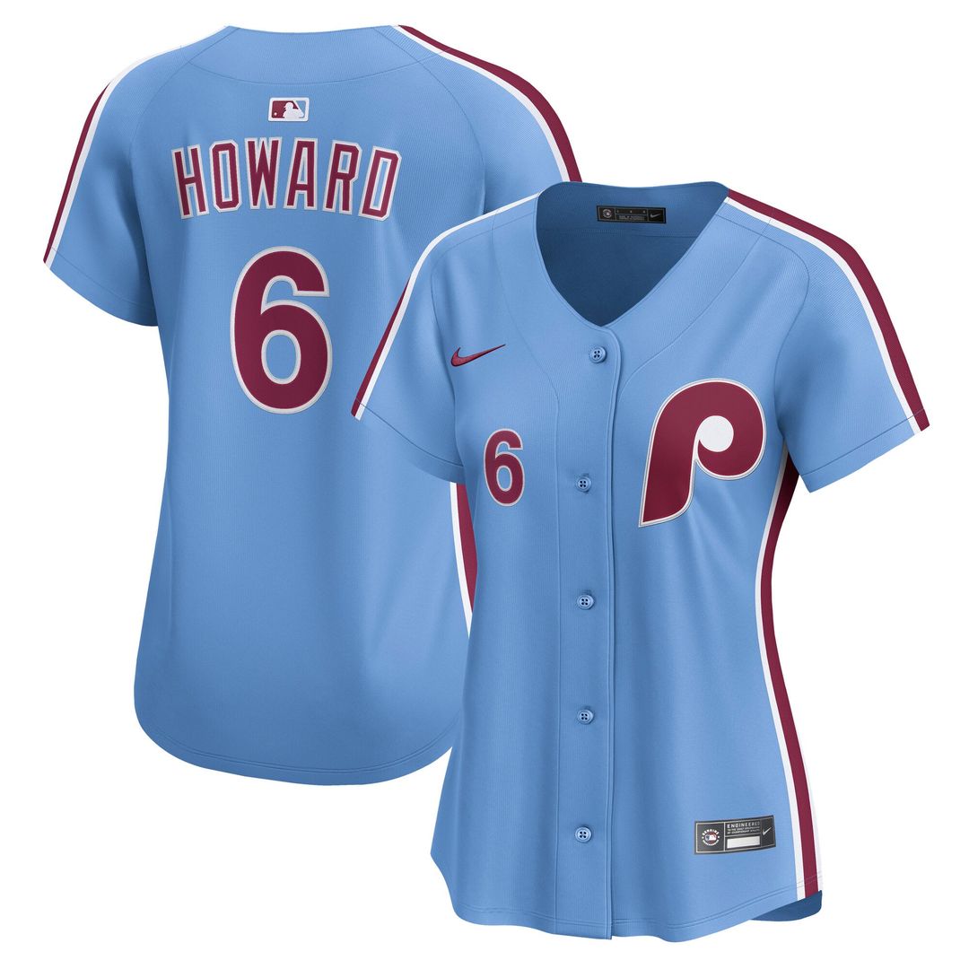 Ryan Howard Philadelphia Phillies Women's Jersey - White