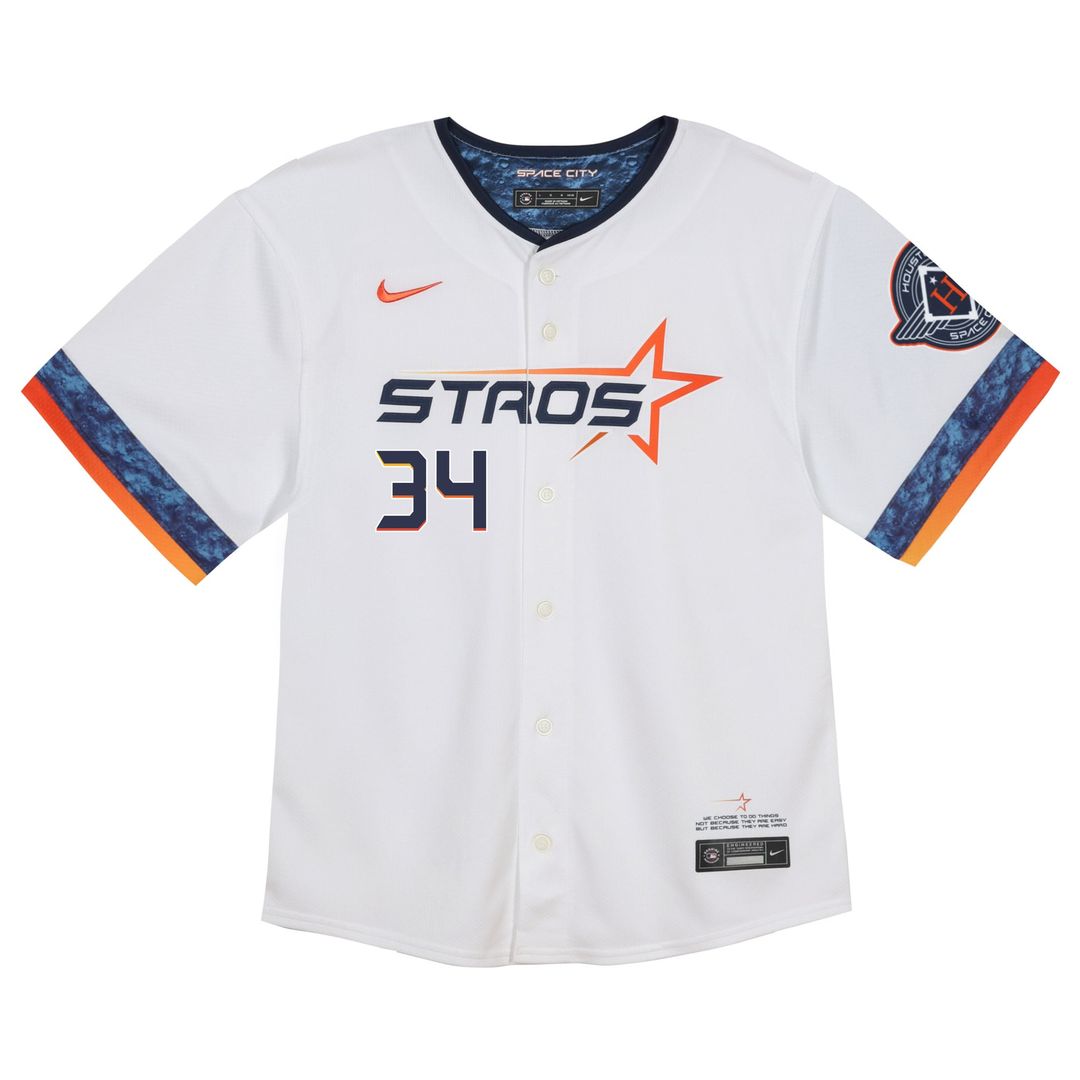 Nolan Ryan Houston Astros Toddler 2025 Jersey - White