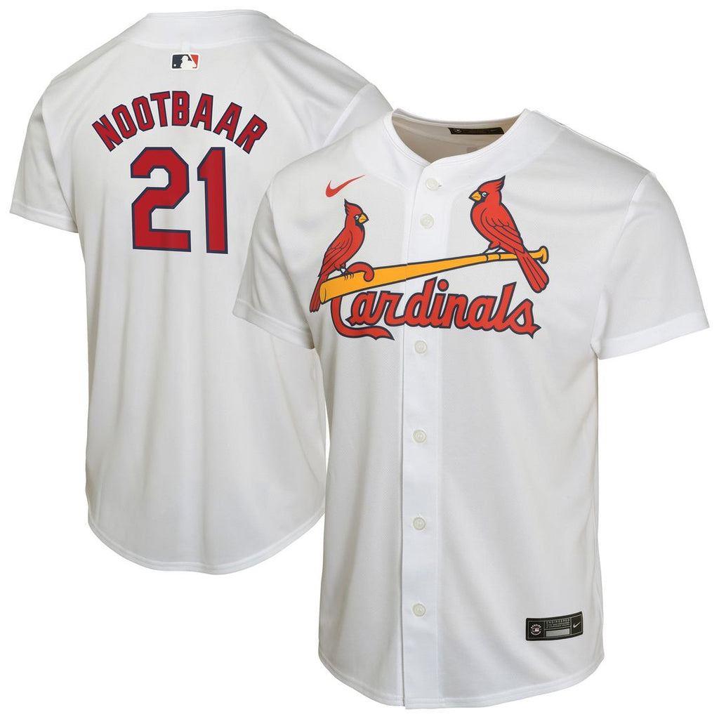 Lars Nootbaar St. Louis Cardinals Youth Home Jersey - White