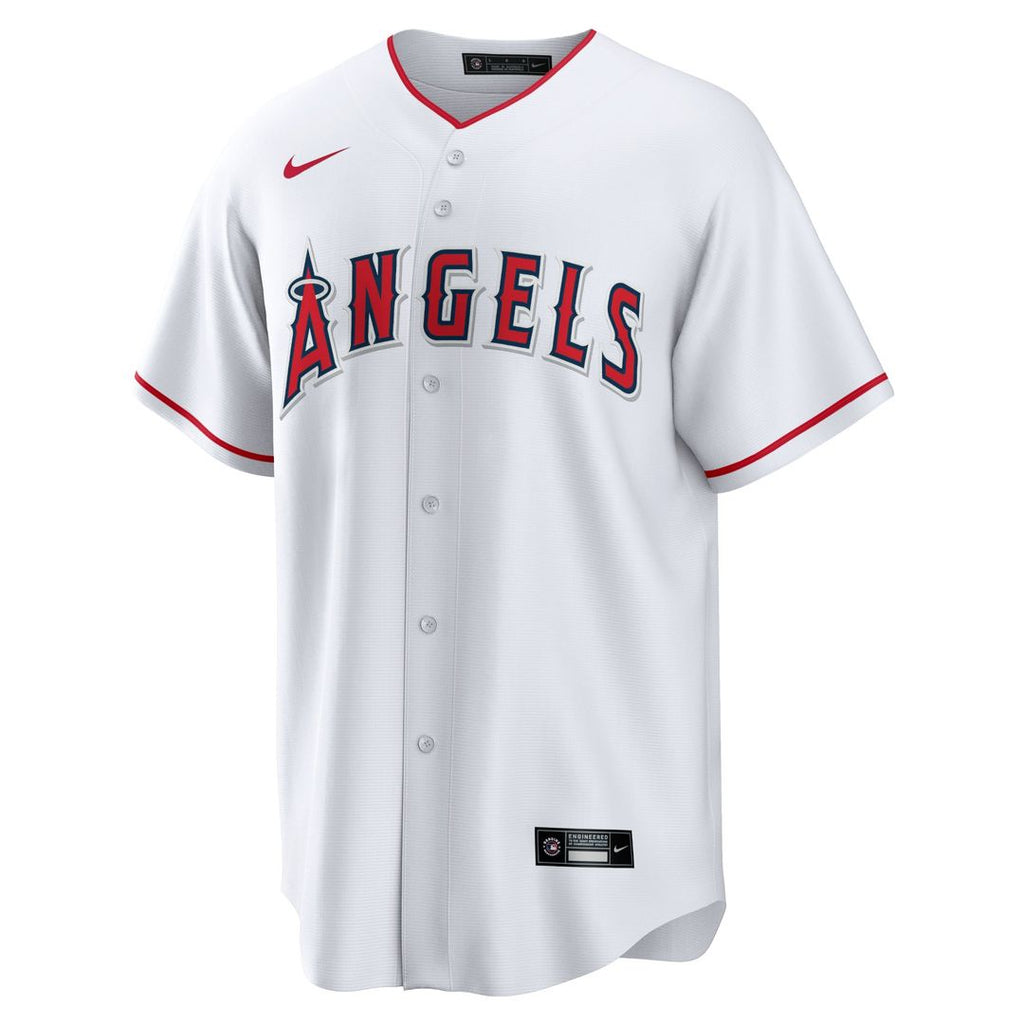 Los Angeles Angels Home Blank Jersey - White