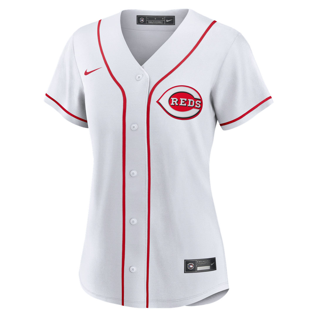 Eugenio Suárez Cincinnati Reds Women's Home Jersey - White