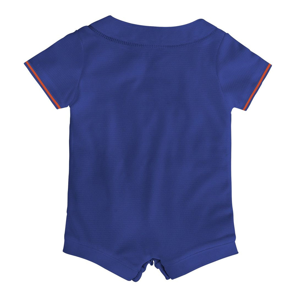 New York Mets Newborn & Infant Home Replica Romper Jersey - White