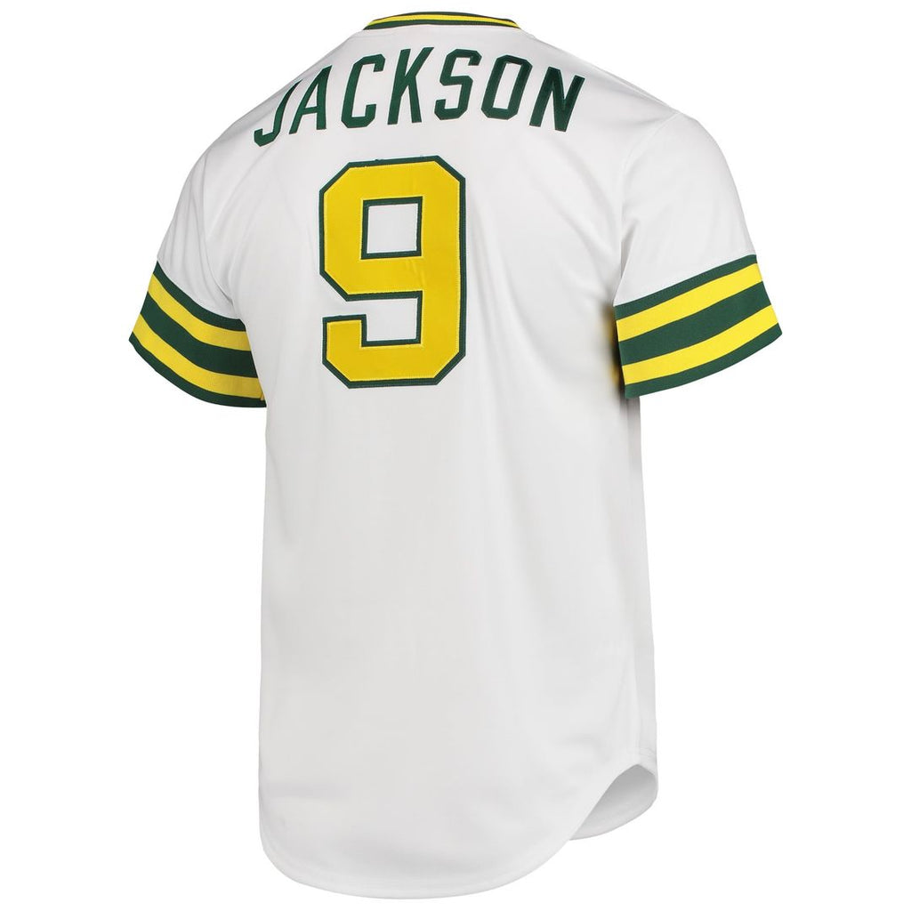 Reggie Jackson Athletics 1972 Jersey - White