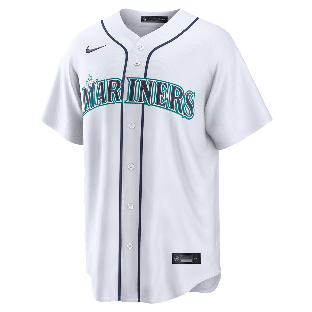 Cal Raleigh Seattle Mariners Home Jersey - White