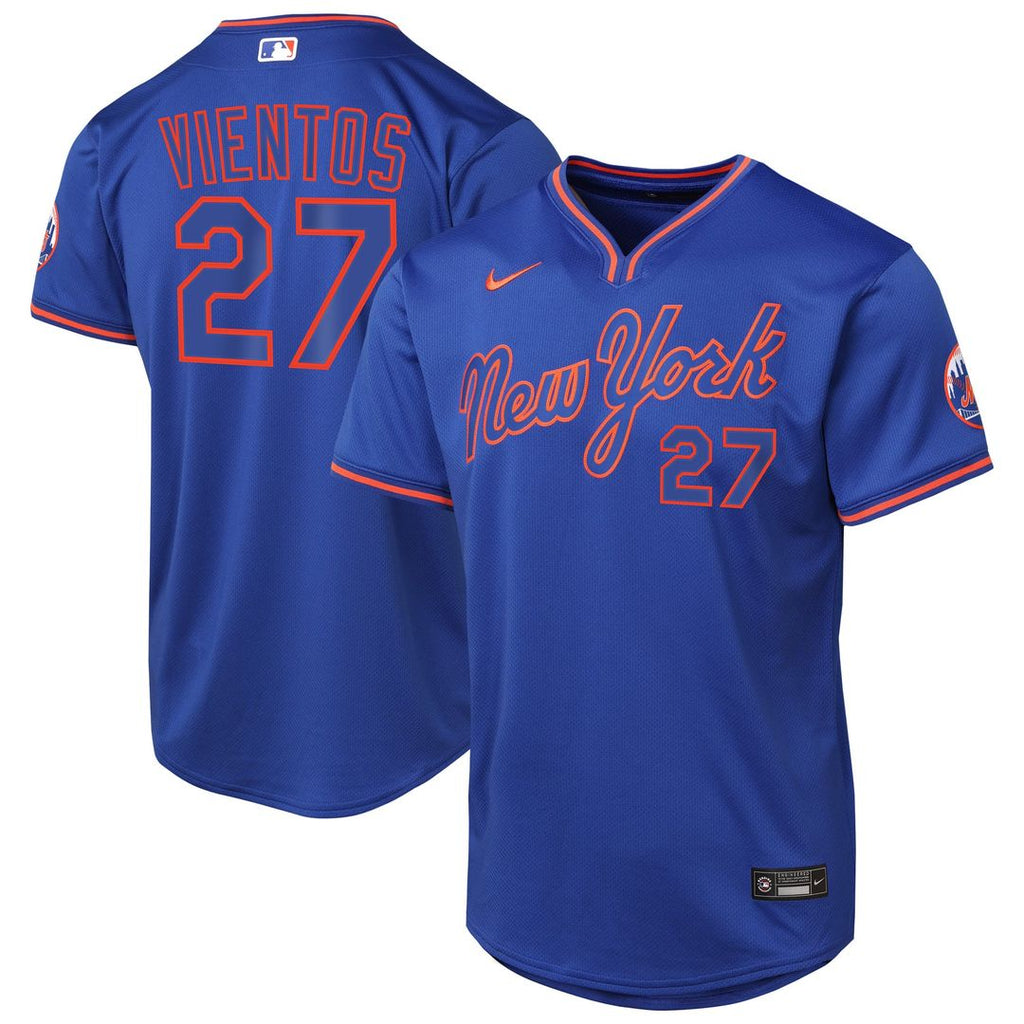 Mark Vientos New York Mets Youth Alternate 2 Jersey – Royal