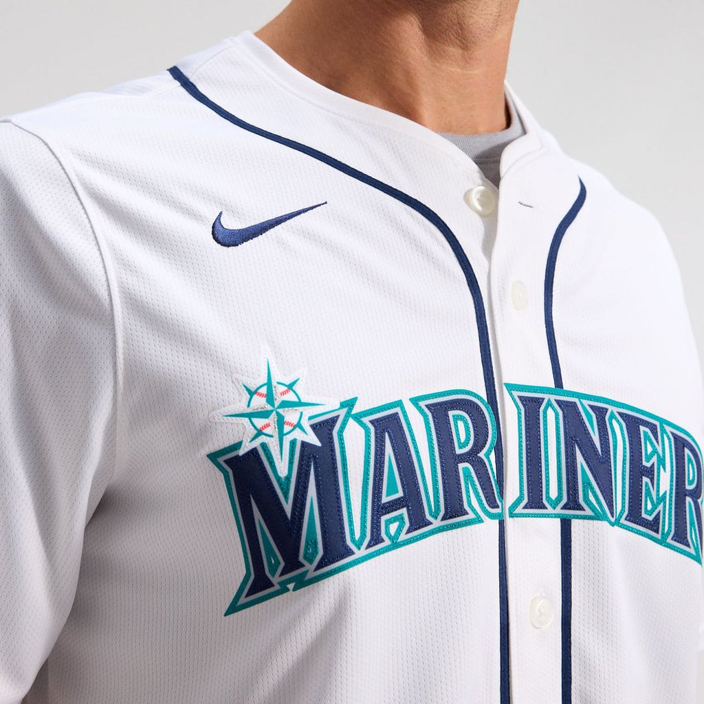 Cal Raleigh Seattle Mariners Home Jersey - White