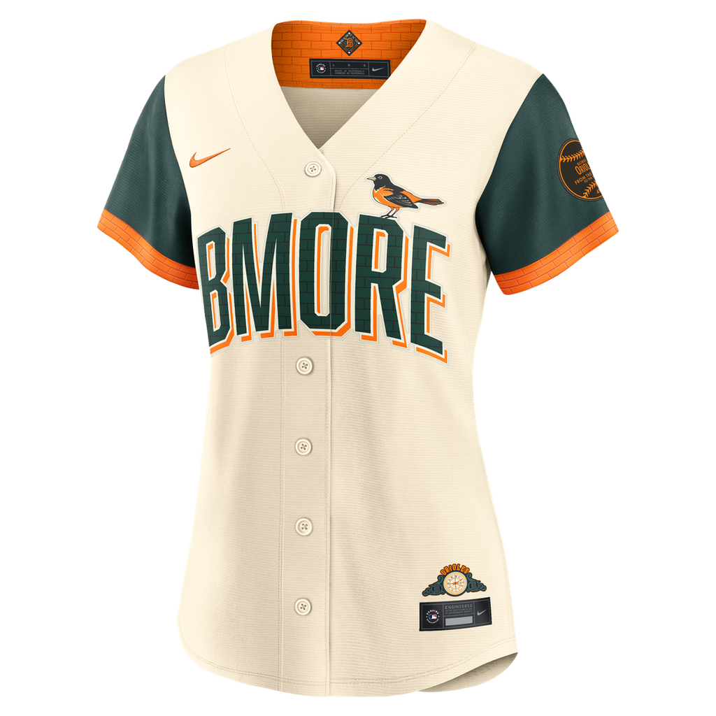 Baltimore Orioles Women's 2026 Jersey - Cream