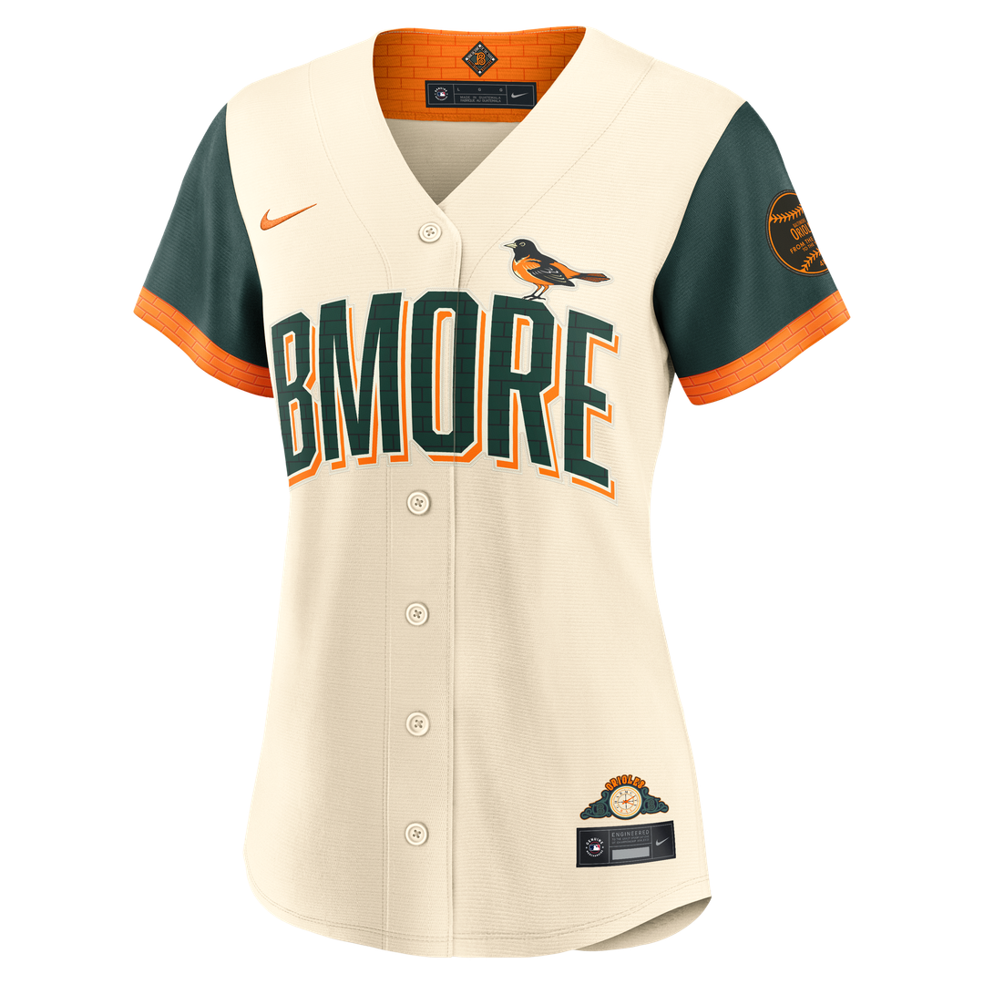 Baltimore Orioles Women's 2026 Jersey - Cream