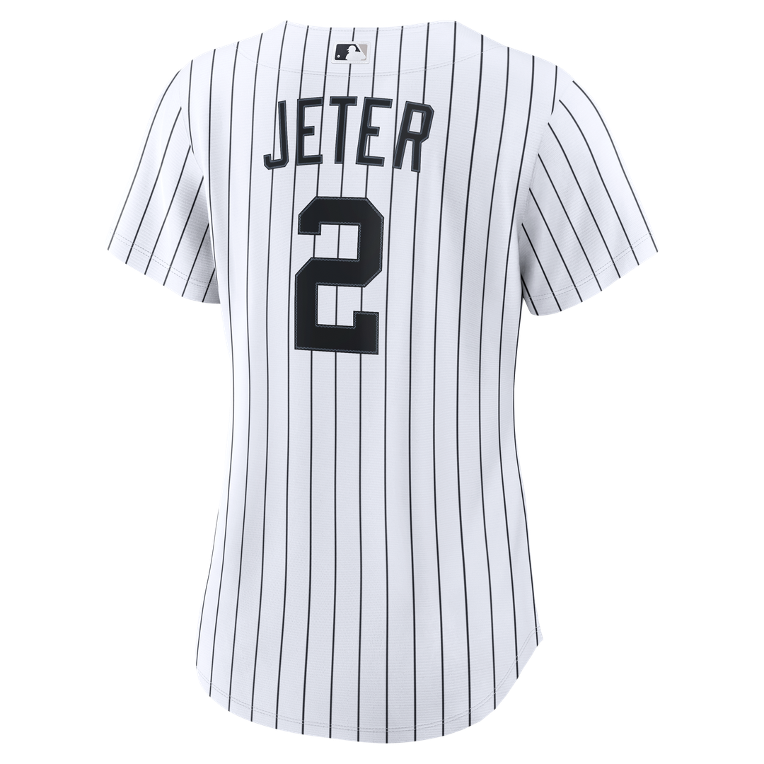 Derek Jeter New York Yankees Women's Home Retired Jersey - White