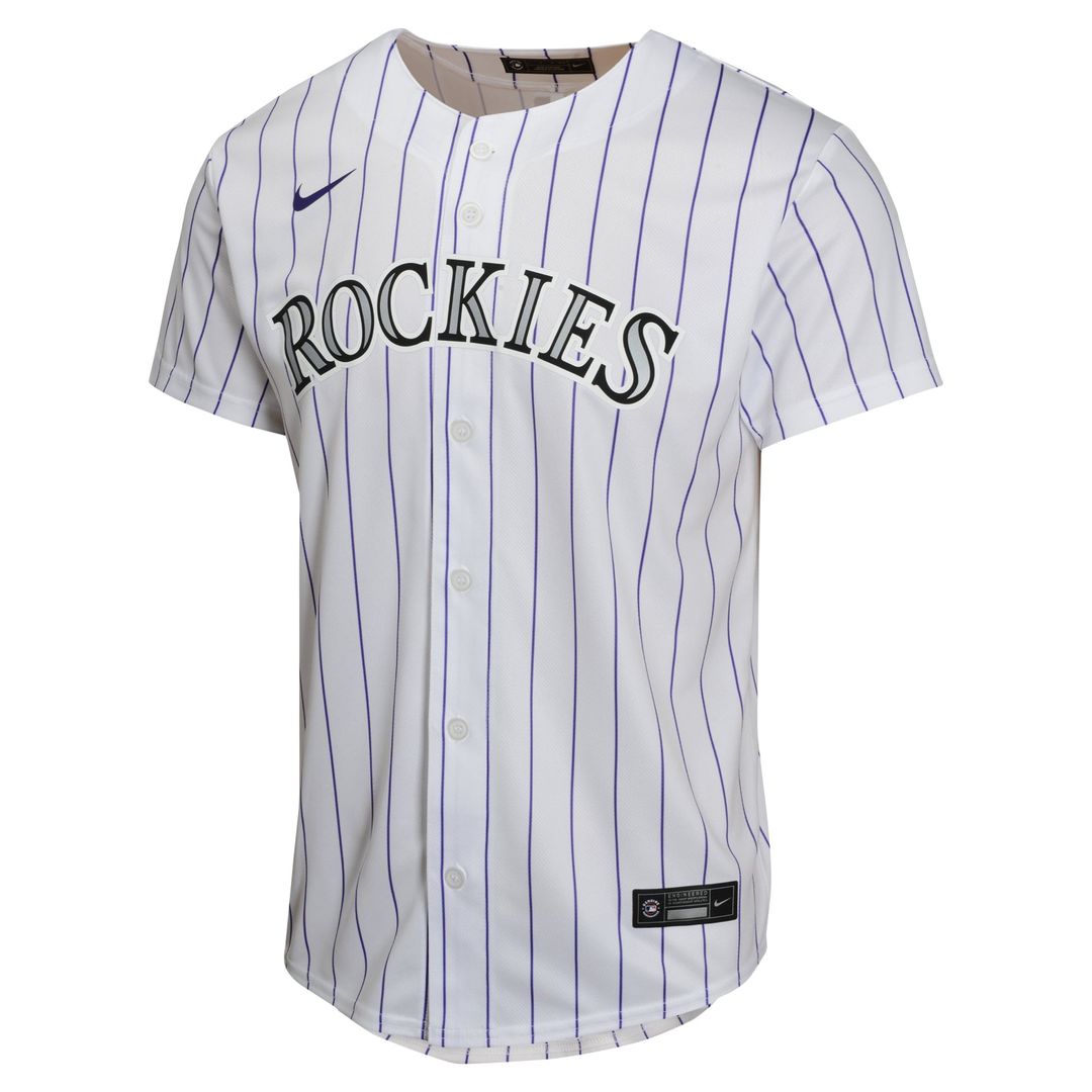 Kris Bryant Colorado Rockies Youth Home Jersey - White