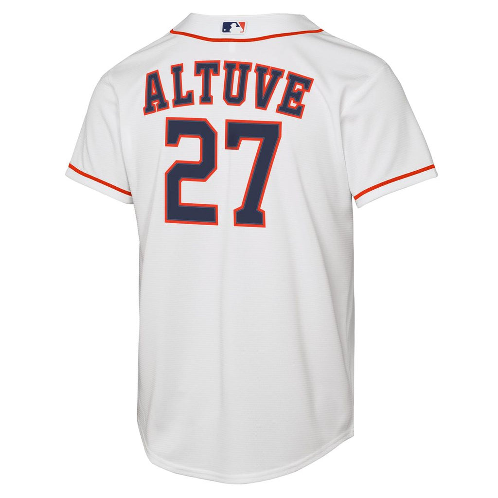 Jose Altuve Houston Astros Youth Home Jersey - White