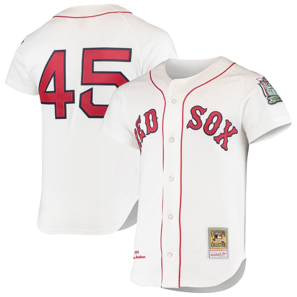 Pedro Martinez Boston Red Sox 1999 Home Jersey - White