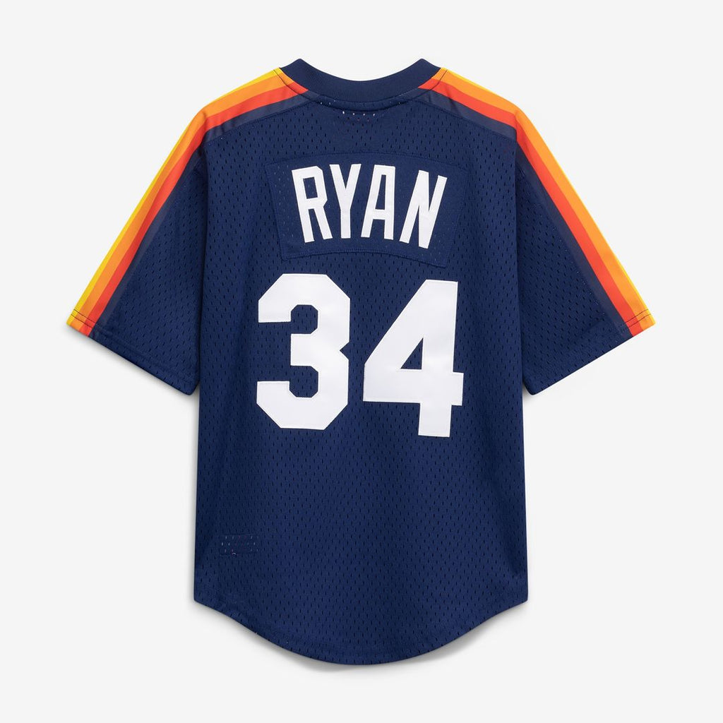 Nolan Ryan Houston Astros Toddler Throwback Mesh Jersey - Navy