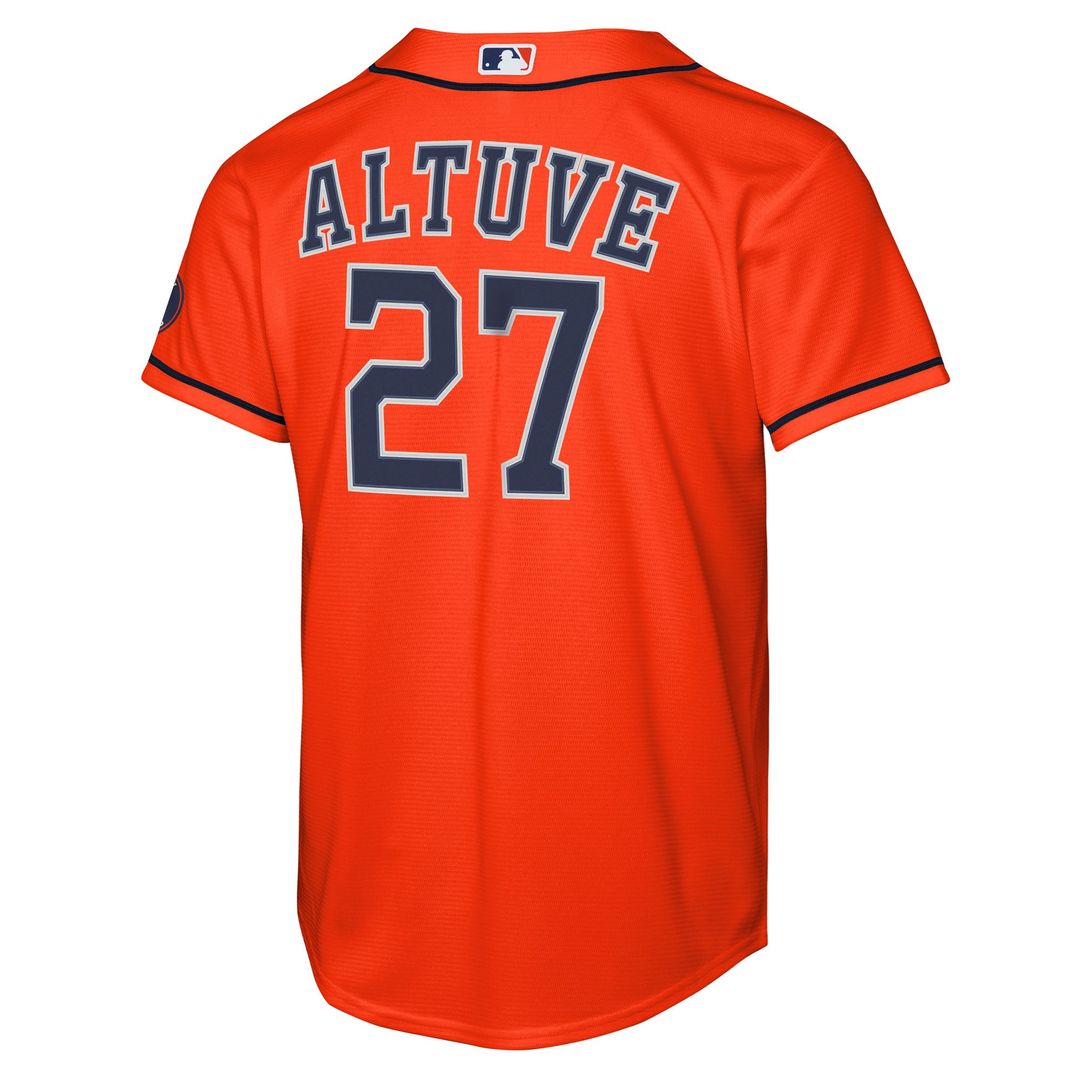 Jose Altuve Houston Astros Youth Home Jersey - White