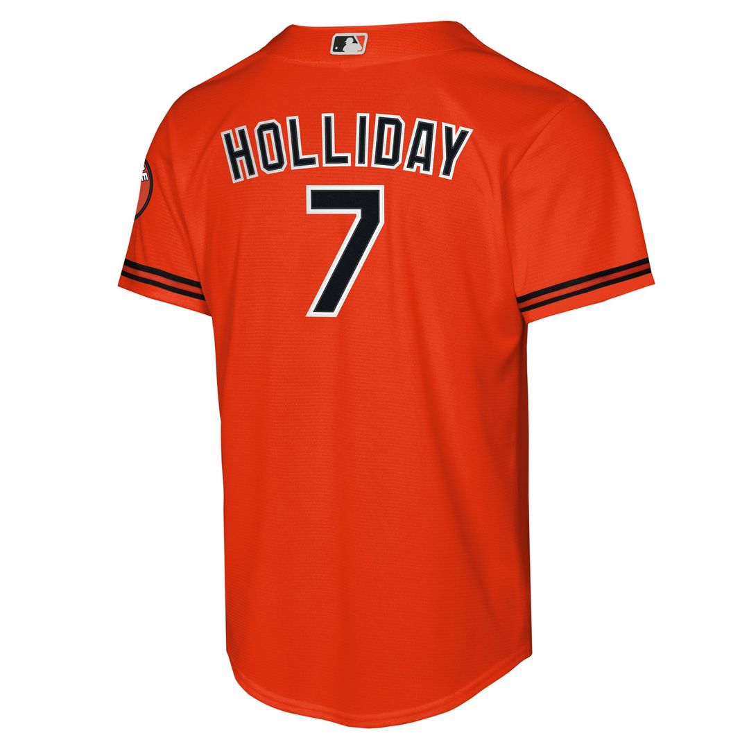 Jackson Holliday Baltimore Orioles Youth Alternate Jersey - Orange