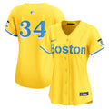 David Ortiz Boston Red Sox Women's Jersey - Gold