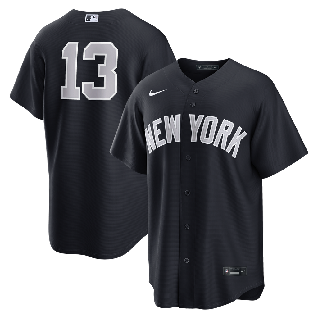 Jazz Chisholm Jr. New York Yankees Alternate Jersey - Navy