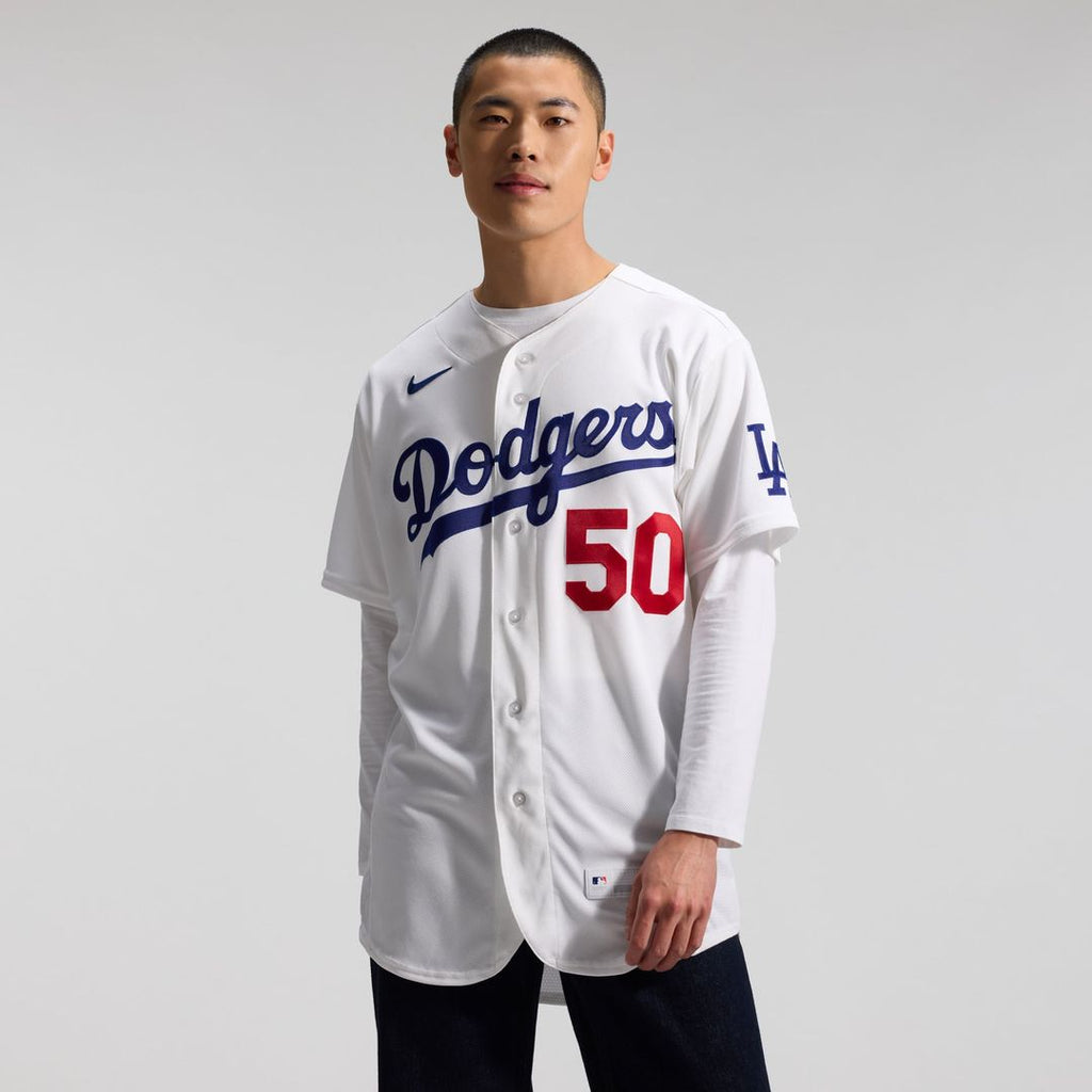 Mookie Betts Los Angeles Dodgers Home Jersey - White