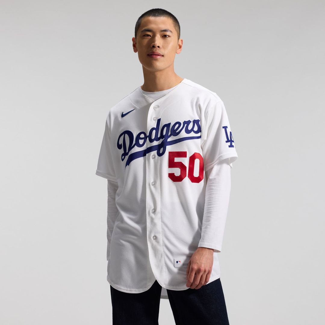 Mookie Betts Los Angeles Dodgers Home Jersey - White