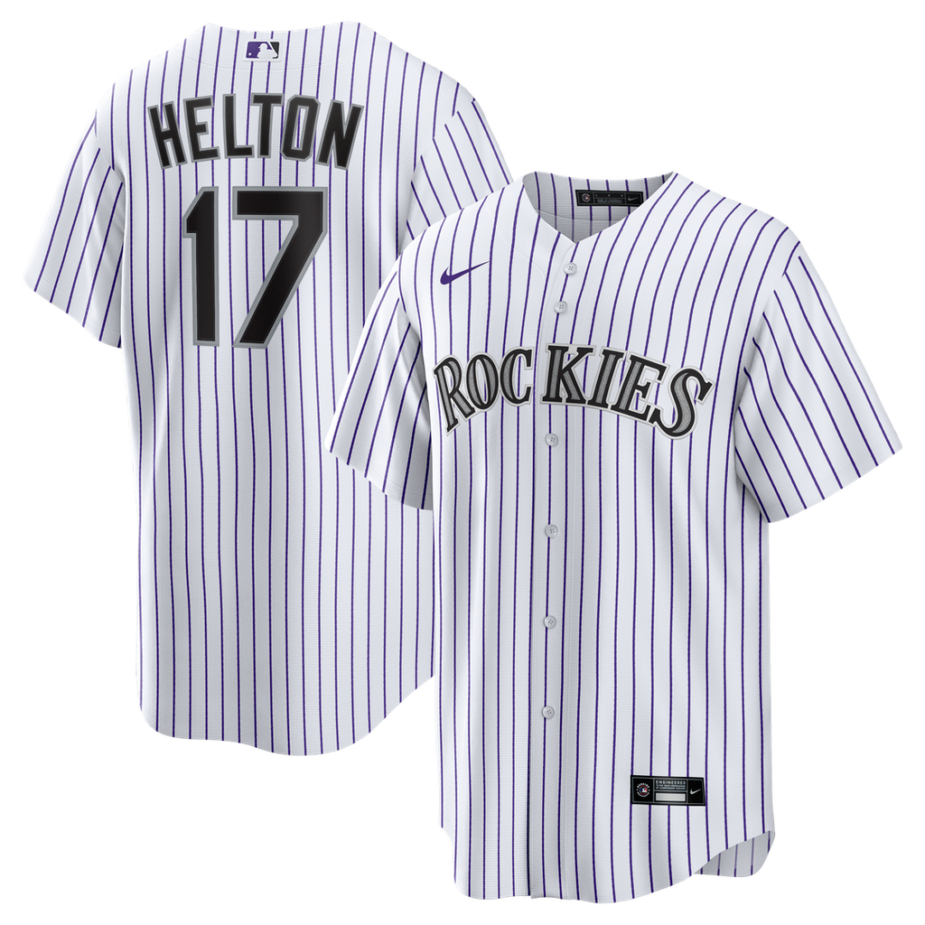 Todd Helton Colorado Rockies Home Retired Player Jersey - White