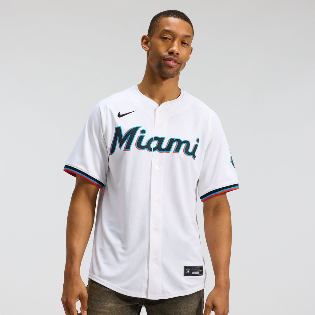 Miami Marlins Home Jersey - White