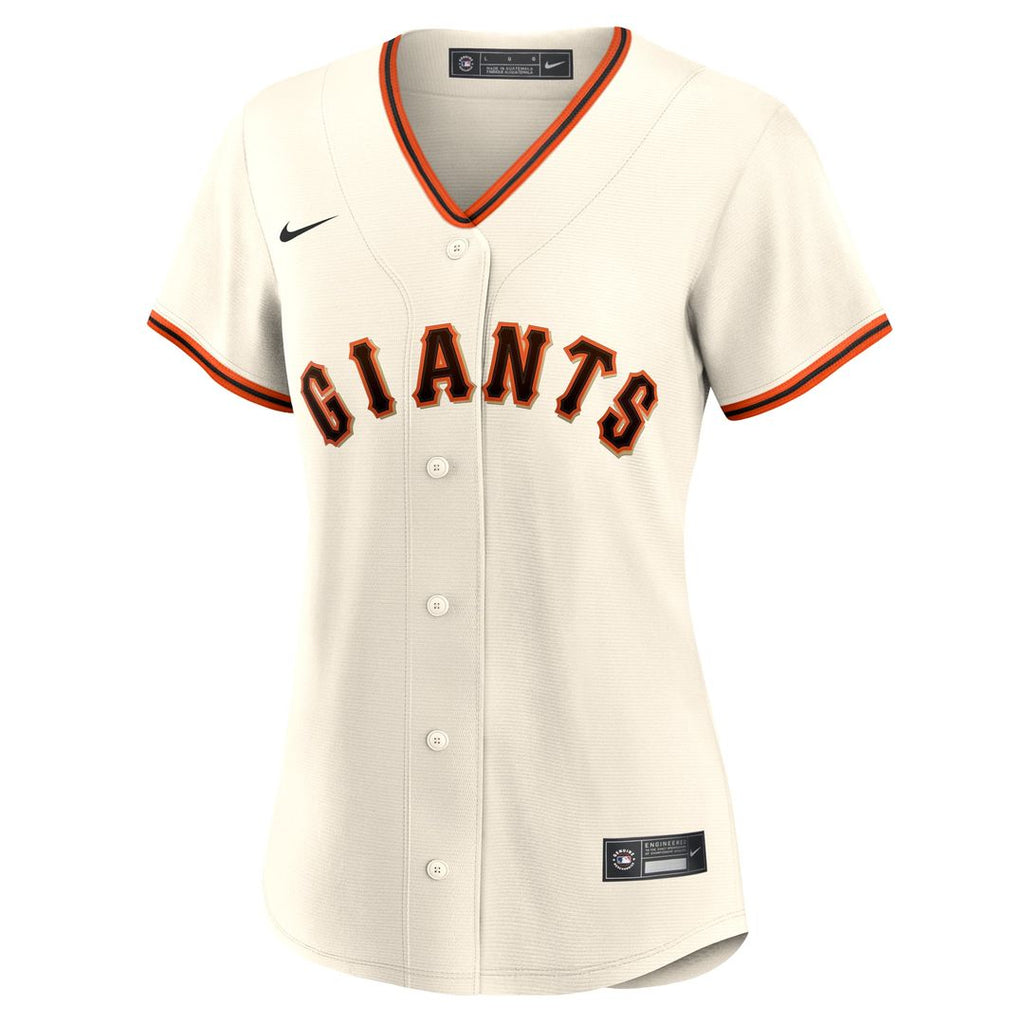 San Francisco Giants Women's #1 Bride Home Jersey - White