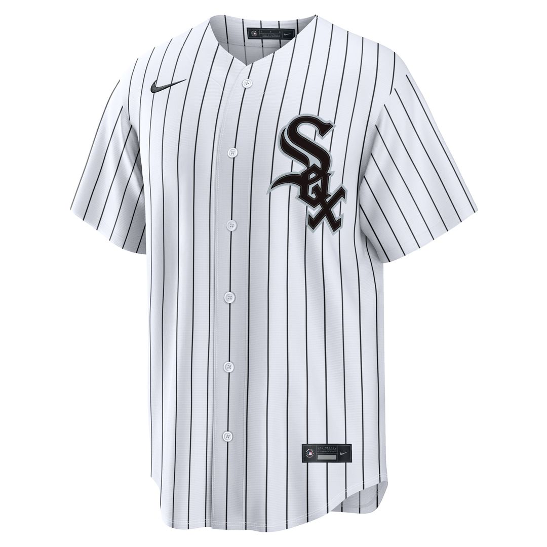 Huascar Brazoban Chicago White Sox Home Jersey - White