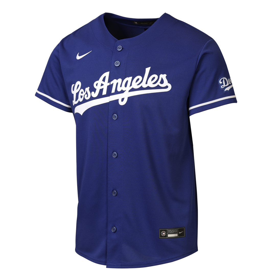 Los Angeles Dodgers Youth Home Jersey - White