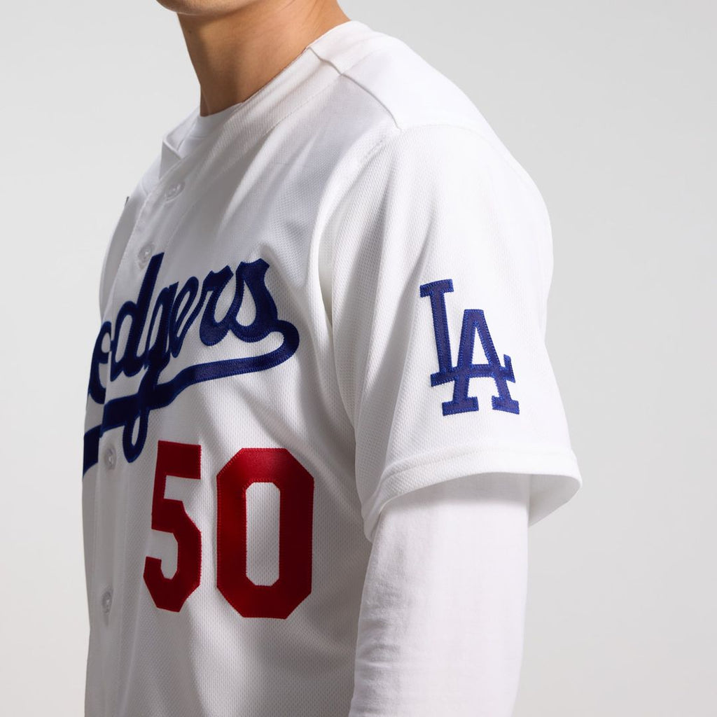 Mookie Betts Los Angeles Dodgers Home Jersey - White