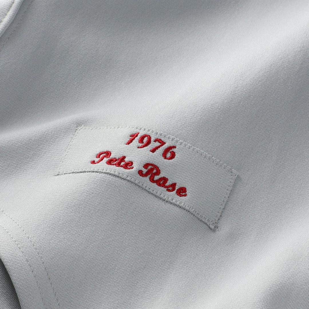 Pete Rose Cincinnati Reds 1976 Jersey - Gray