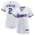 Marcus Semien Texas Rangers Women's Home Replica Player Jersey - White