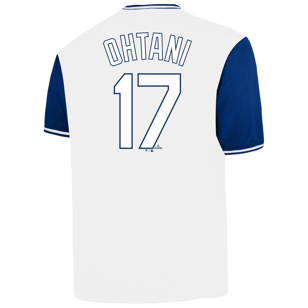 Shohei Ohtani Los Angeles Dodgers Big & Tall Name & Number Jersey - White