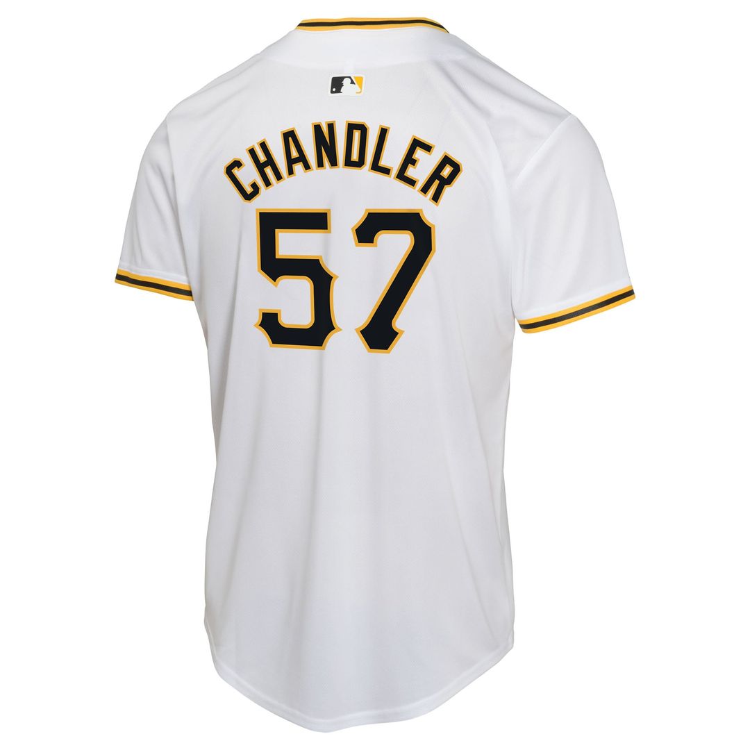Bubba Chandler Pittsburgh Pirates Youth Home Player Jersey - White