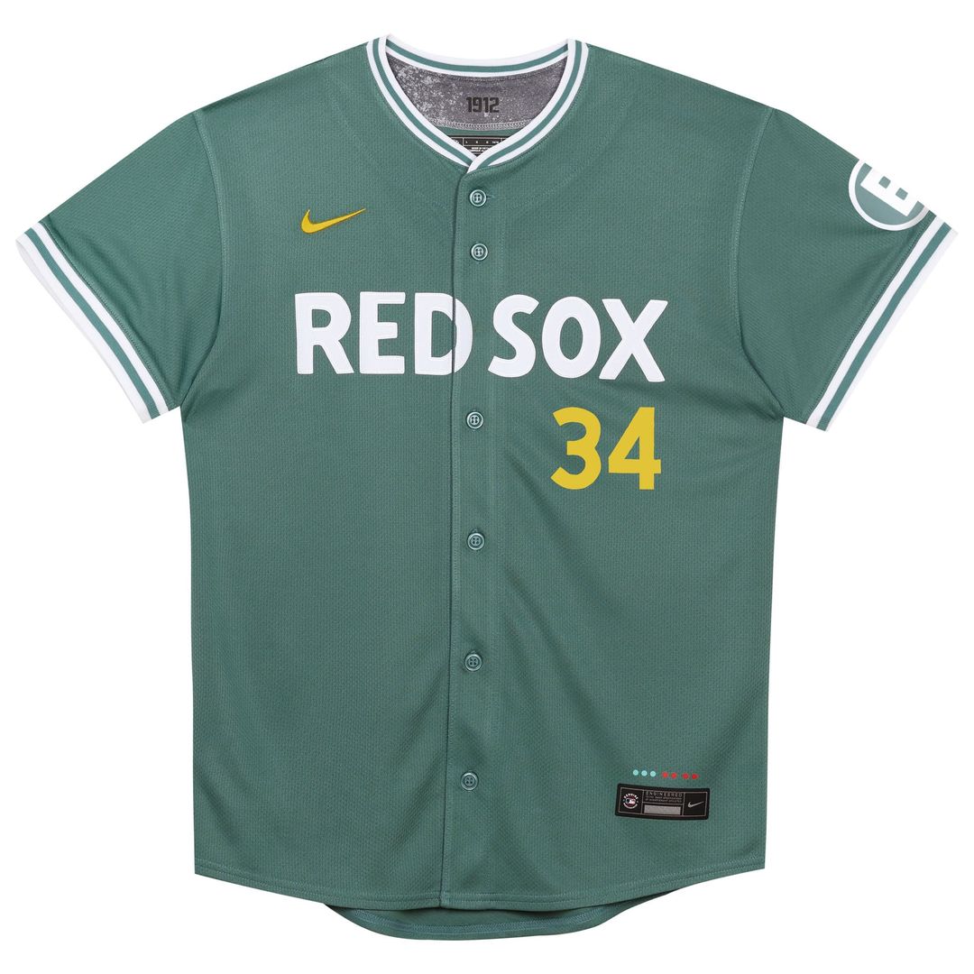 David Ortiz Boston Red Sox Preschool 2025 Limited Retired Player Jersey - Green