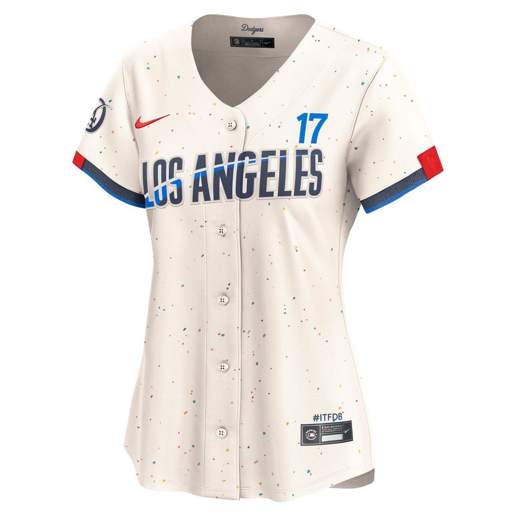 Shohei Ohtani Los Angeles Dodgers Women's Jersey - Cream