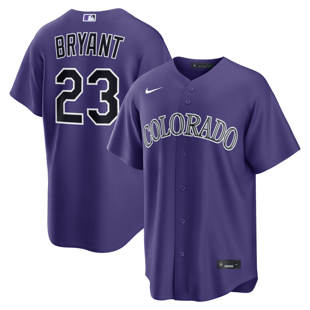 Kris Bryant Colorado Rockies Alternate Jersey - Purple