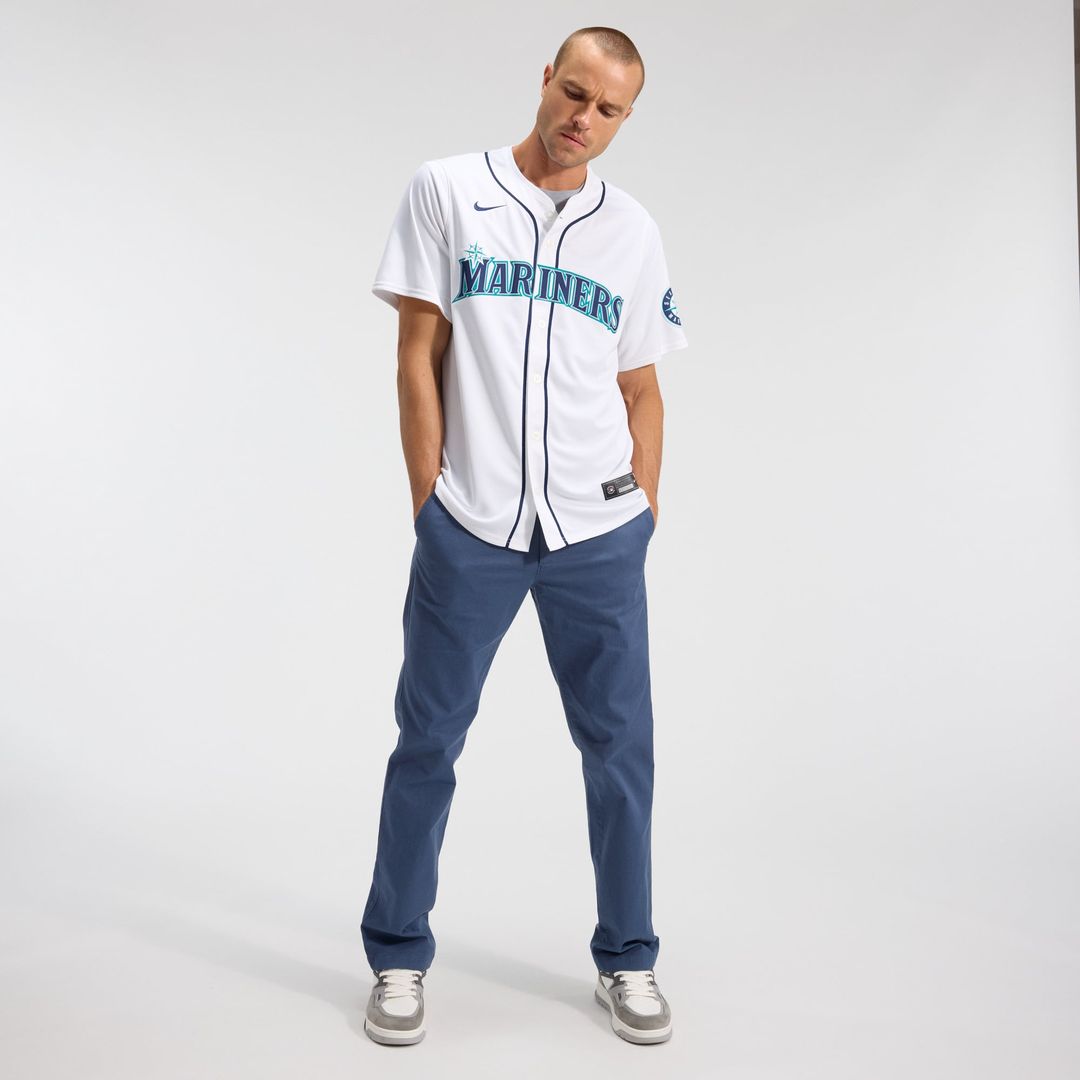 Cal Raleigh Seattle Mariners Home Jersey - White