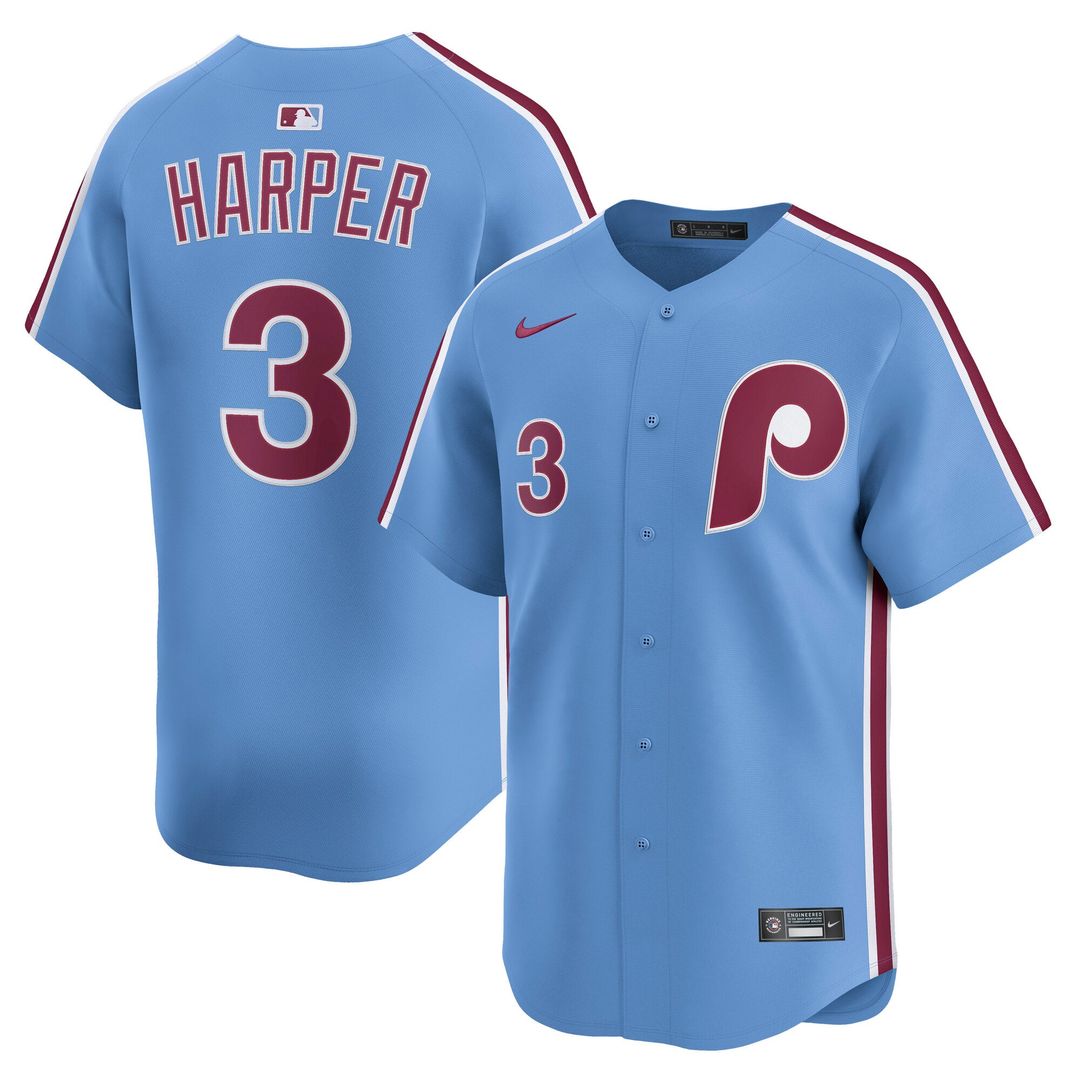 Bryce Harper Philadelphia Phillies Road Jersey - Gray