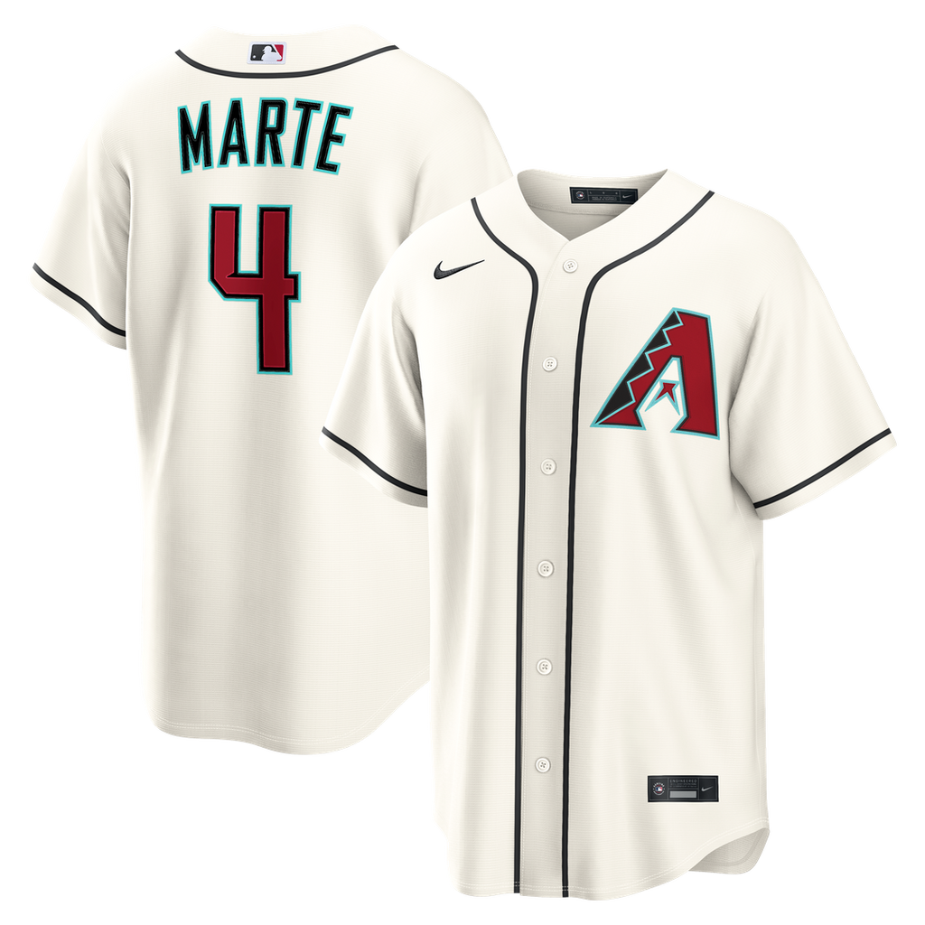 Ketel Marte Arizona Diamondbacks Home Jersey - Cream