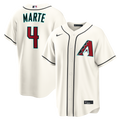 Ketel Marte Arizona Diamondbacks Home Jersey - Cream
