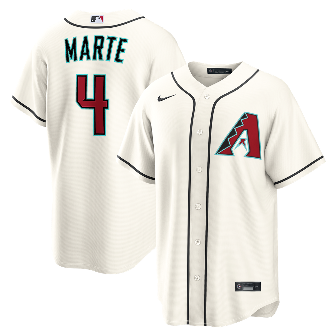 Ketel Marte Arizona Diamondbacks Home Jersey - Cream