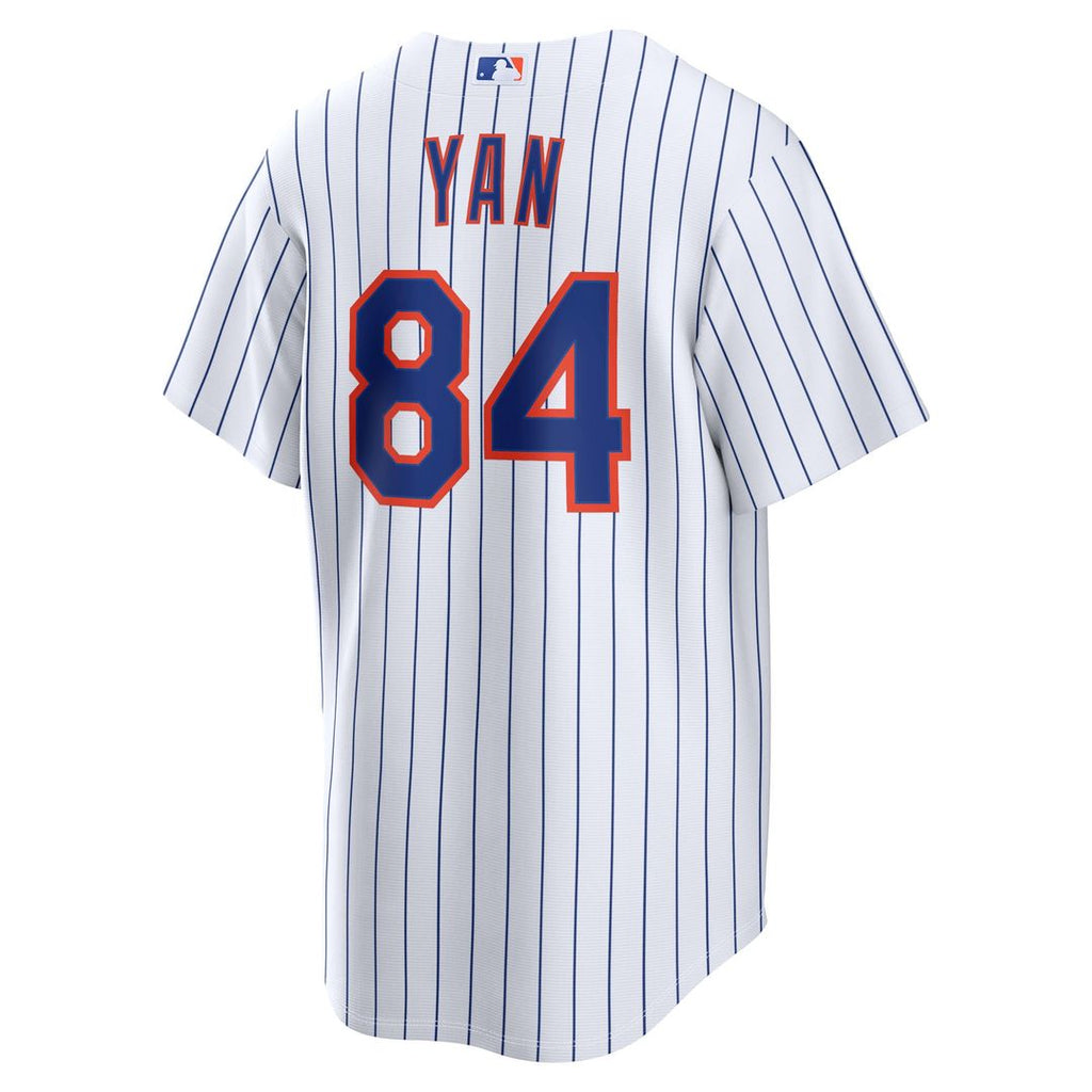 Jefry Yan New York Mets Home Jersey - White