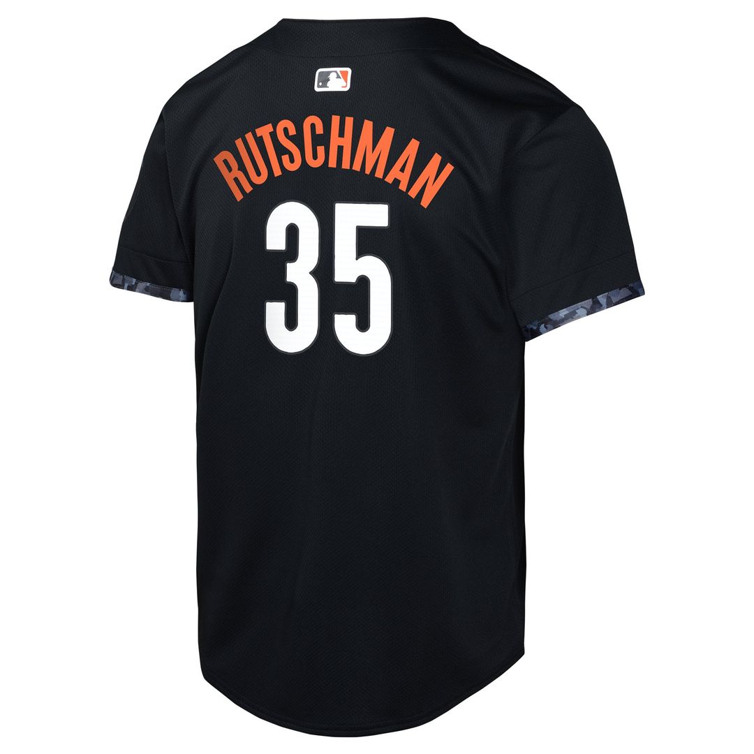 Adley Rutschman Baltimore Orioles Youth Jersey - Black