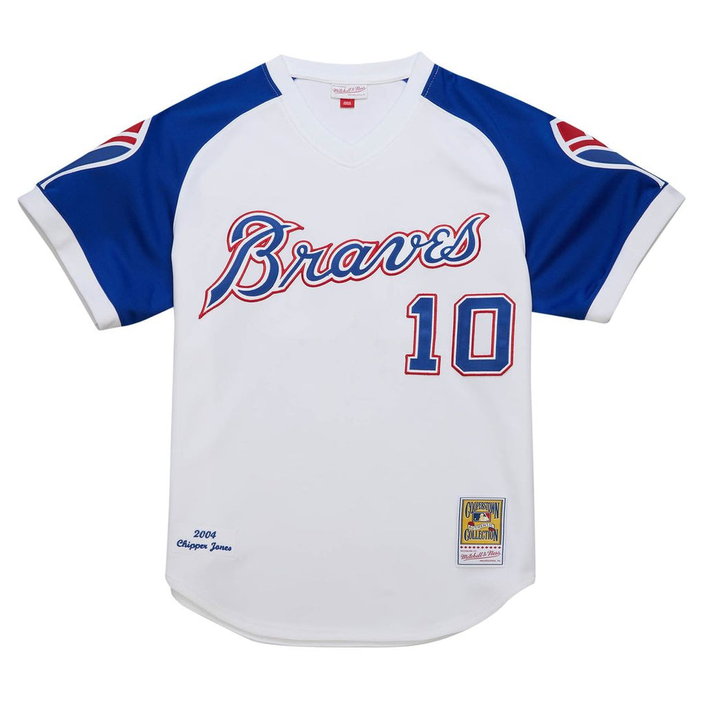 Chipper Jones Atlanta Braves 2004 Authentic Throwback Jersey - White