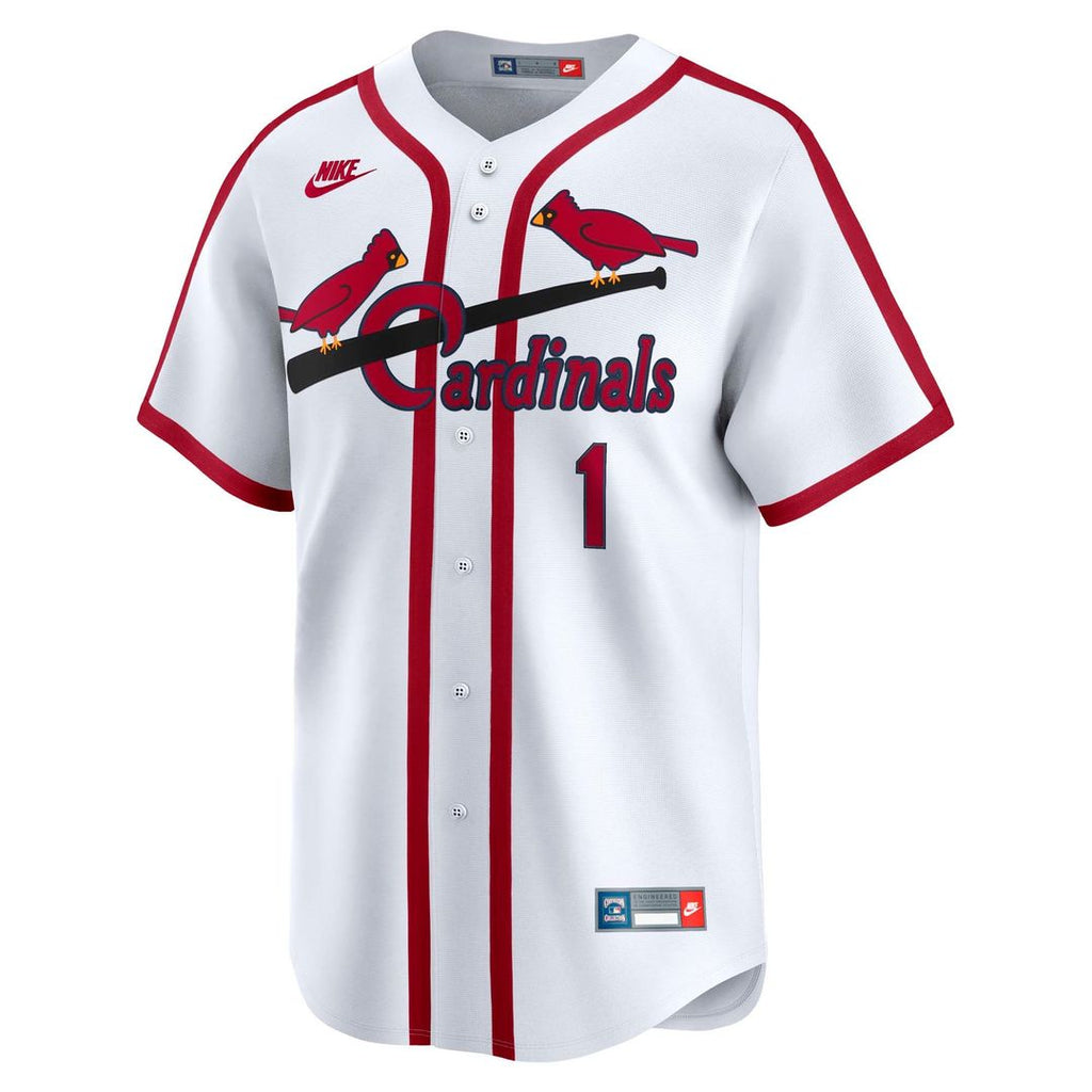 Ozzie Smith St. Louis Cardinals Throwback Jersey - Blue