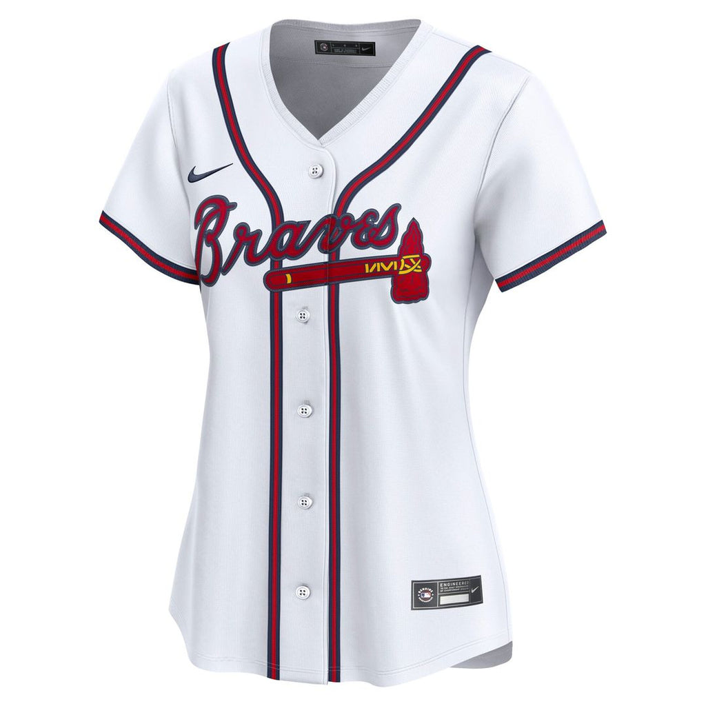 Spencer Strider Atlanta Braves Women's Home Jersey - White