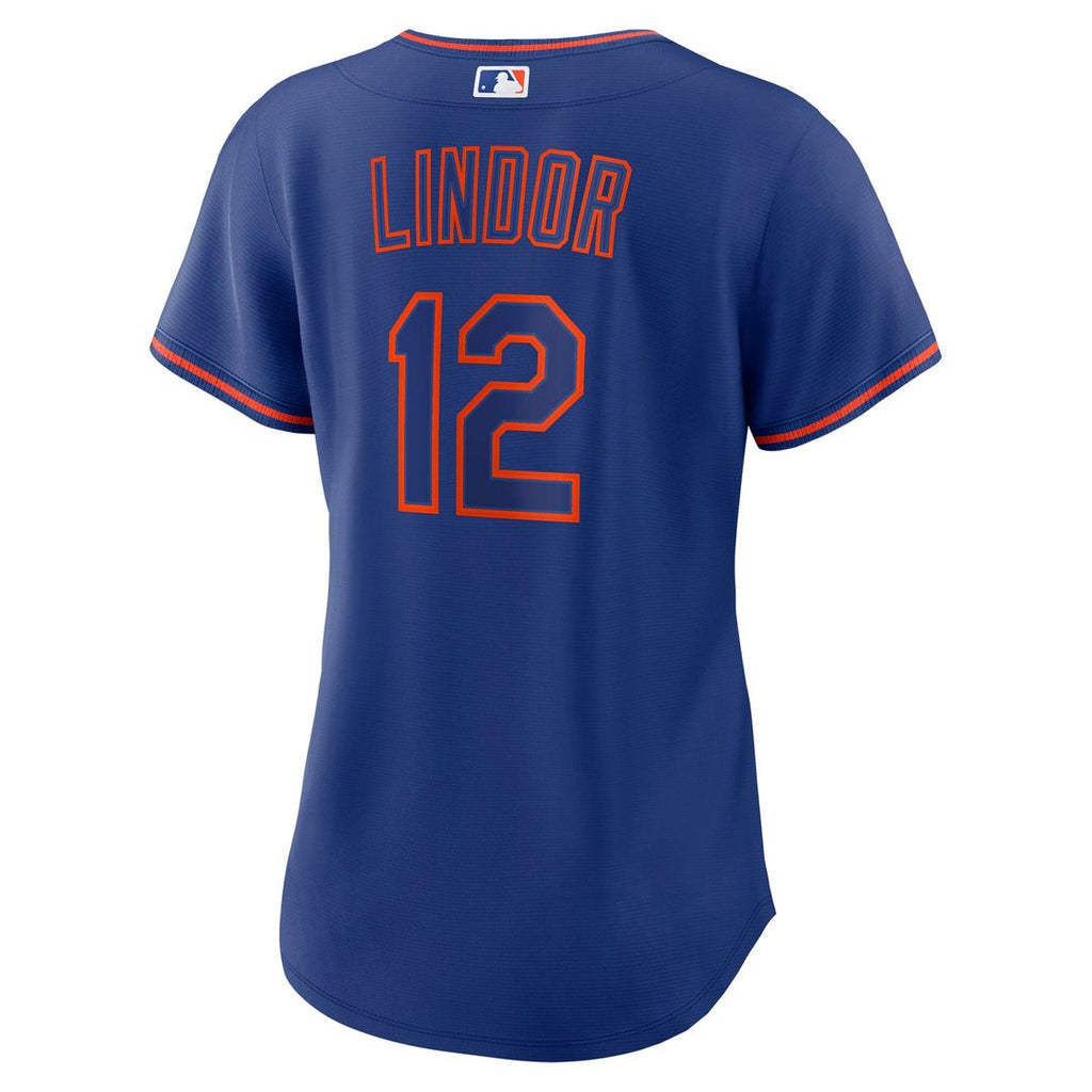 Francisco Lindor New York Mets Women's Alternate Jersey - Royal
